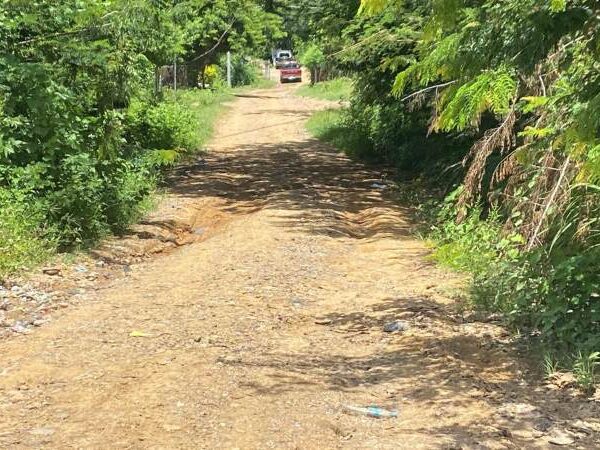 Sin acceso al agua potable y calles…