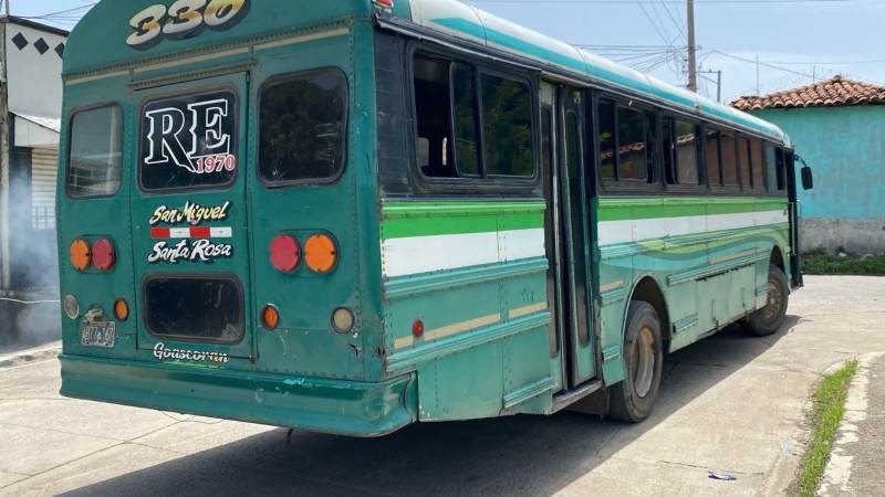 Reducción de pasajeros en los buses de Santa…