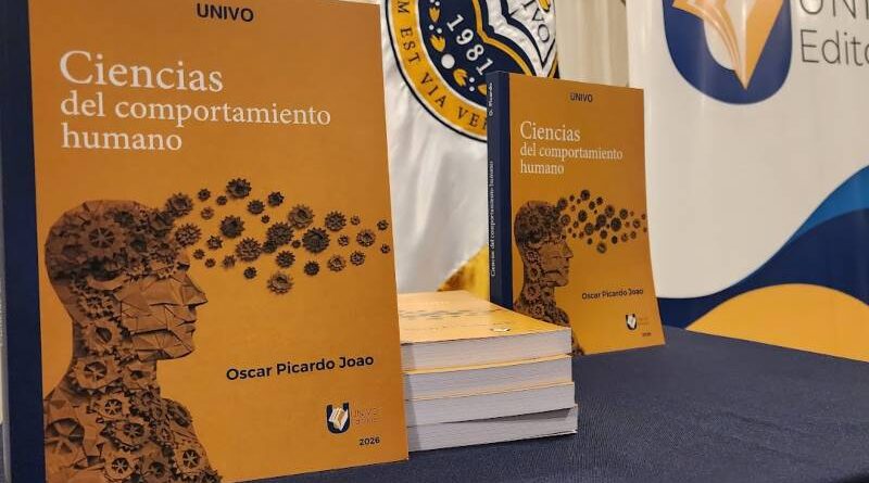 UNIVO Editores presentó el libro titulado "Ciencias del comportamiento humano" FOTO INSY MENDOZA